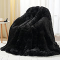 Uttermara Weighted Blanket Queen Size 15 Pounds for Adults, Sherpa Faux Fur Heavy Blanket for Couch Bed, Super Soft Plush Fleece & Cozy Sherpa Reverse, Luxury Long Fur Throw Blankets, 60" x 80", Gray