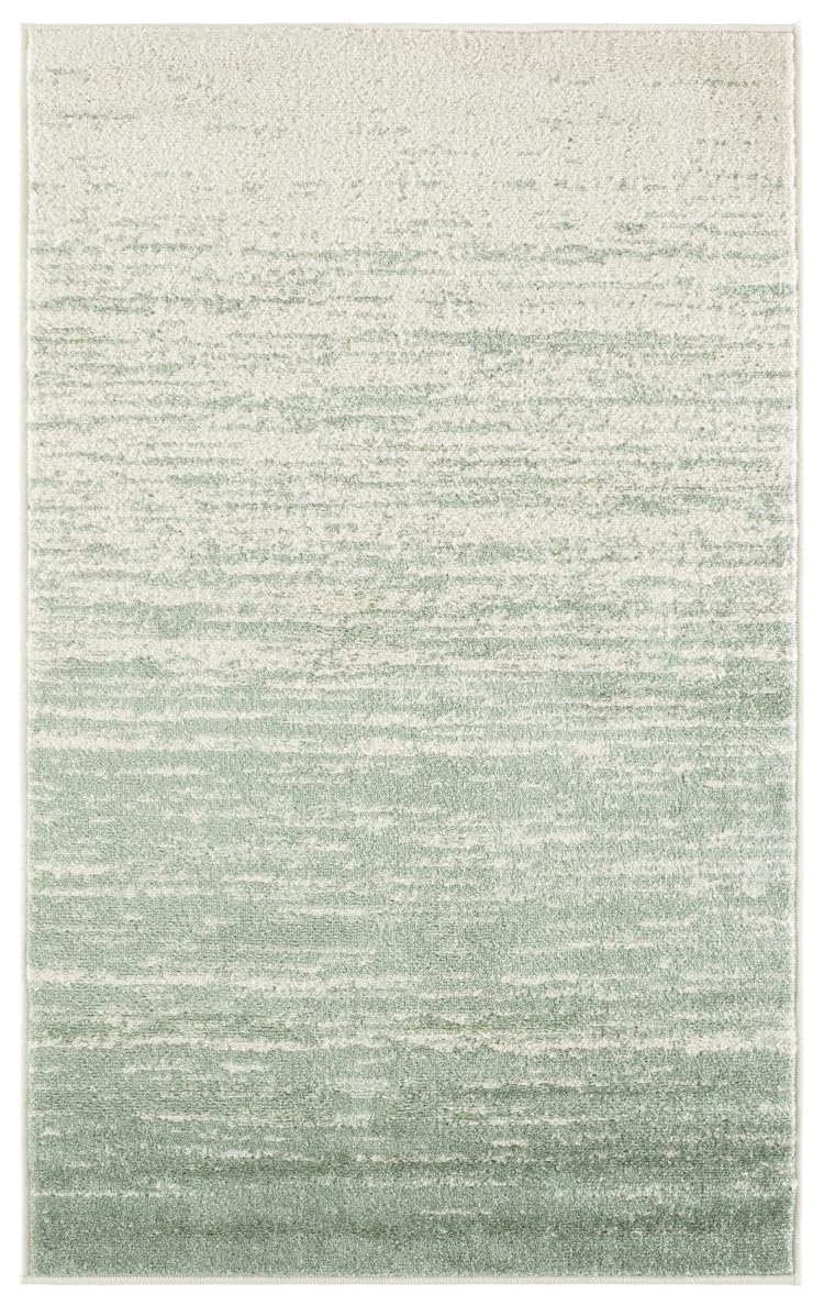 SAFAVIEH Area Rug 8x10 - Adirondack Collection - Large - Champagne & Cream, Modern Ombre Design, Non Shedding & Easy to Clean, Ideal for Living Room, Bedroom, Office, Dining Space (ADR113W)