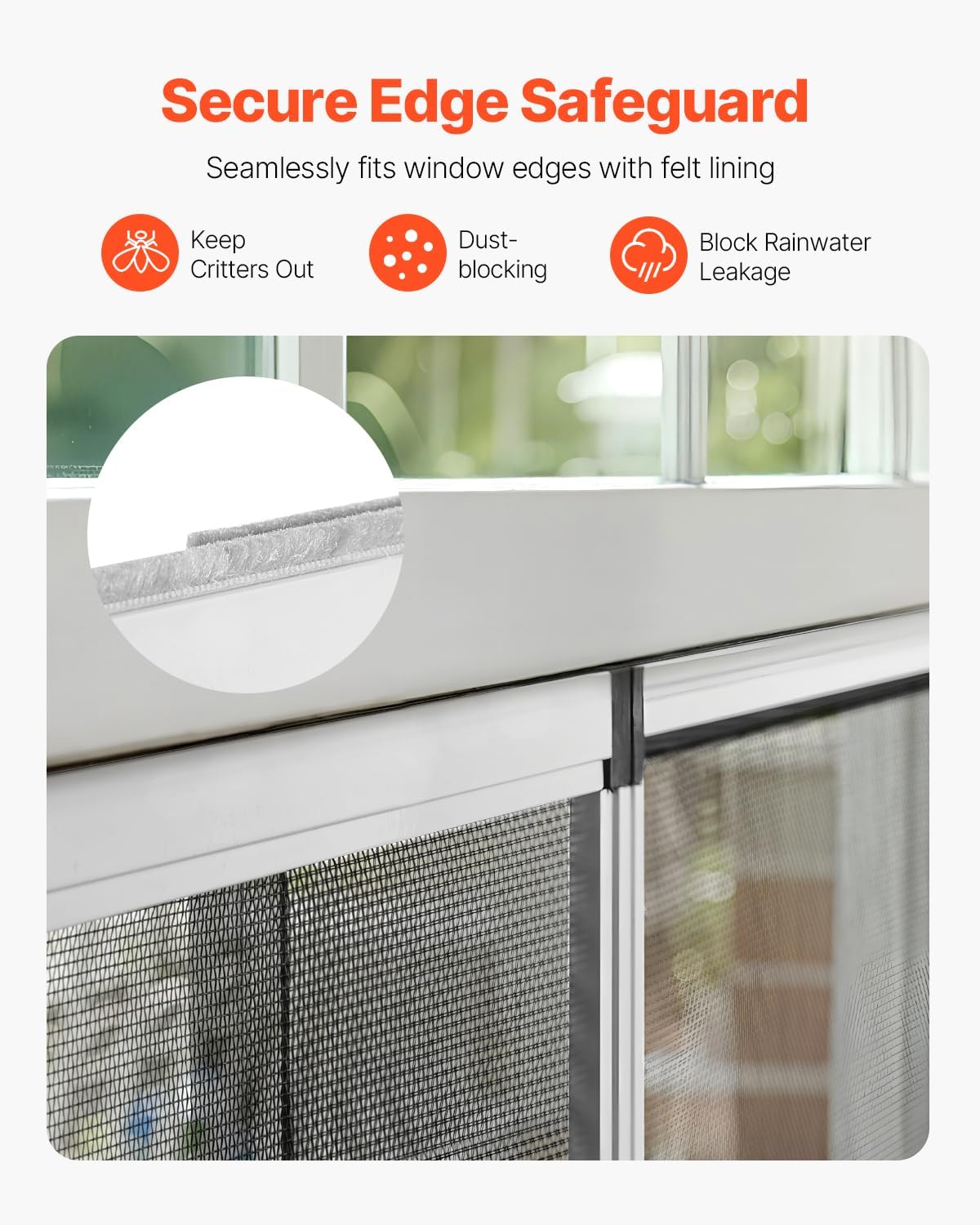 VEVOR Adjustable Window Screen, 15" H x 21" - 40" W, 2 Packs Expandable Windows Screens with Aluminum Frame and Durable Mesh, Horizontal or Convert to Vertical Adjustable Installation, for Home House
