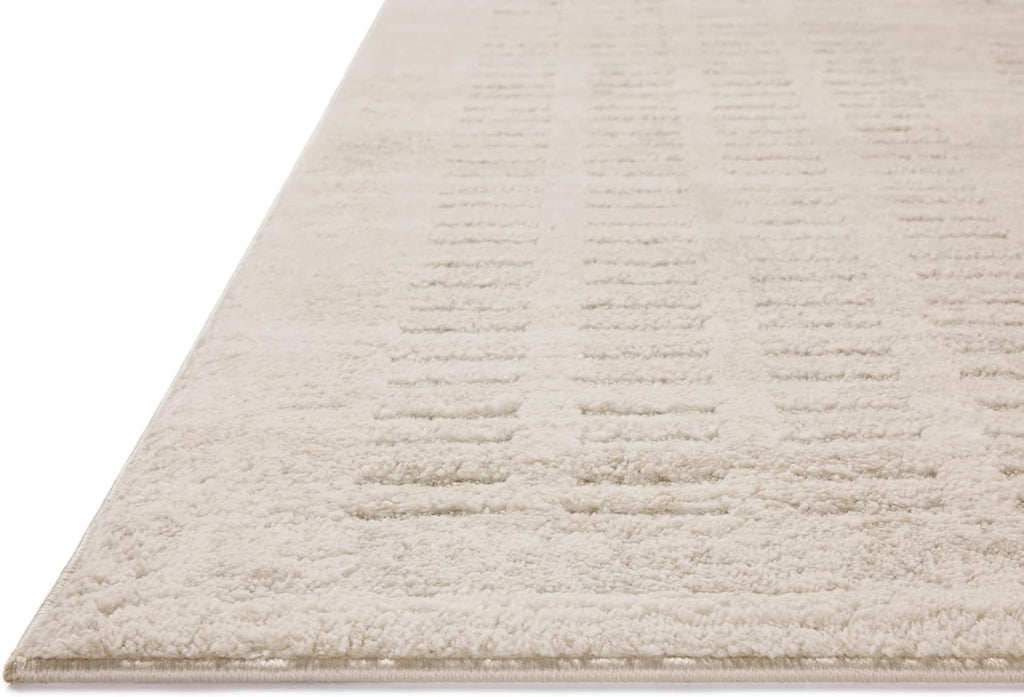 Loloi Amber Lewis Monty Collection MOT-03 Ivory/Beige 6'-7" x 9'-3", .50" Pile Height, Area Rug