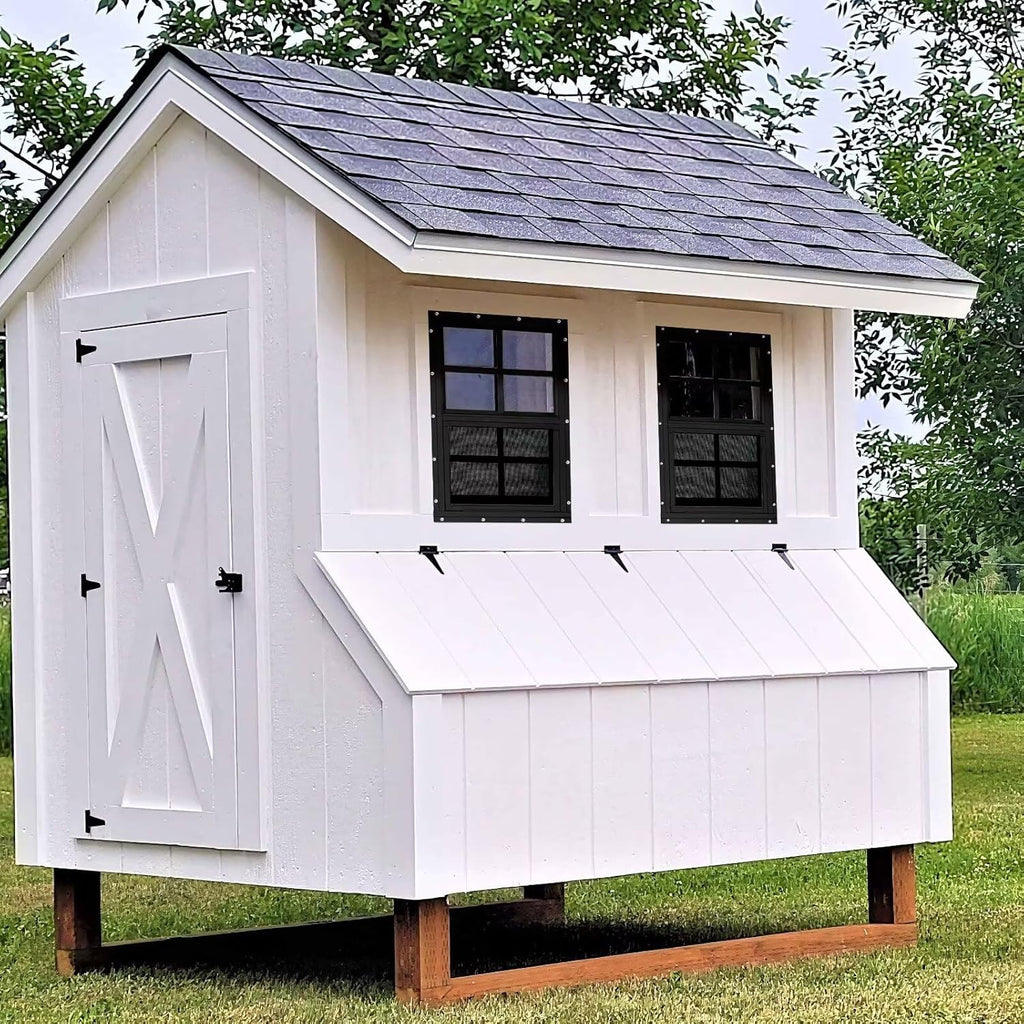2 Pack Shed Windows,12" x 18" Small Sliding Windows,Flush Mount Windows with Tempered Glass and Fiberglass Screen for Shed, Chicken Coop, Playhouse, Household, Garage, Barns (Black)