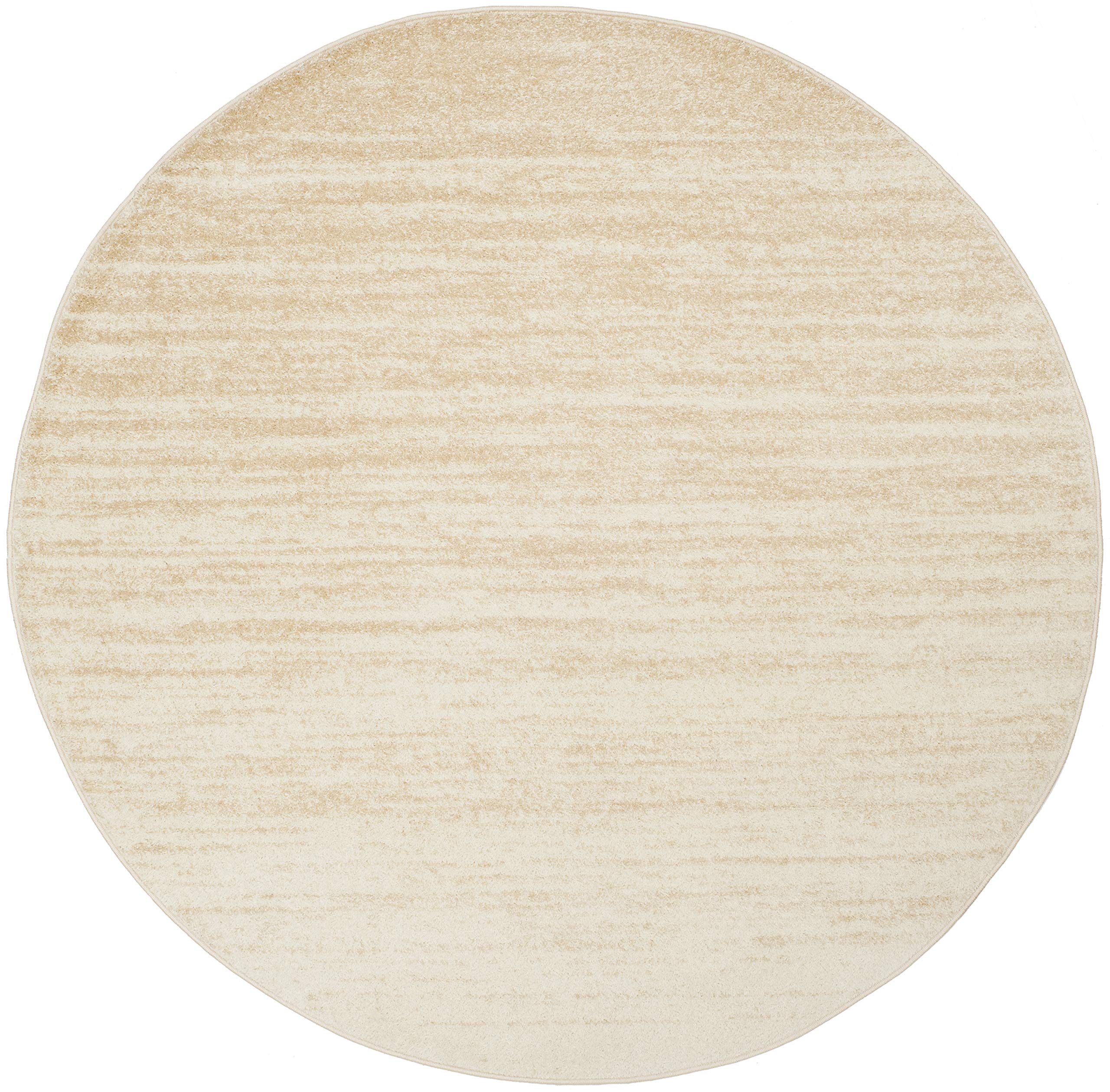 SAFAVIEH Area Rug 8x10 - Adirondack Collection - Large - Champagne & Cream, Modern Ombre Design, Non Shedding & Easy to Clean, Ideal for Living Room, Bedroom, Office, Dining Space (ADR113W)