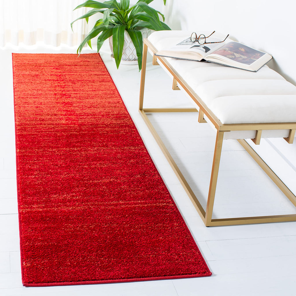 SAFAVIEH Area Rug 8x10 - Adirondack Collection - Large - Champagne & Cream, Modern Ombre Design, Non Shedding & Easy to Clean, Ideal for Living Room, Bedroom, Office, Dining Space (ADR113W)