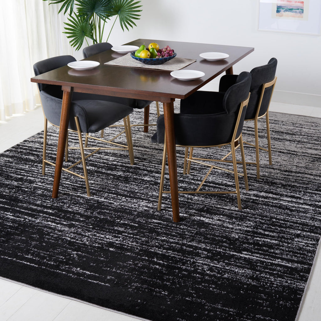 SAFAVIEH Area Rug 8x10 - Adirondack Collection - Large - Champagne & Cream, Modern Ombre Design, Non Shedding & Easy to Clean, Ideal for Living Room, Bedroom, Office, Dining Space (ADR113W)