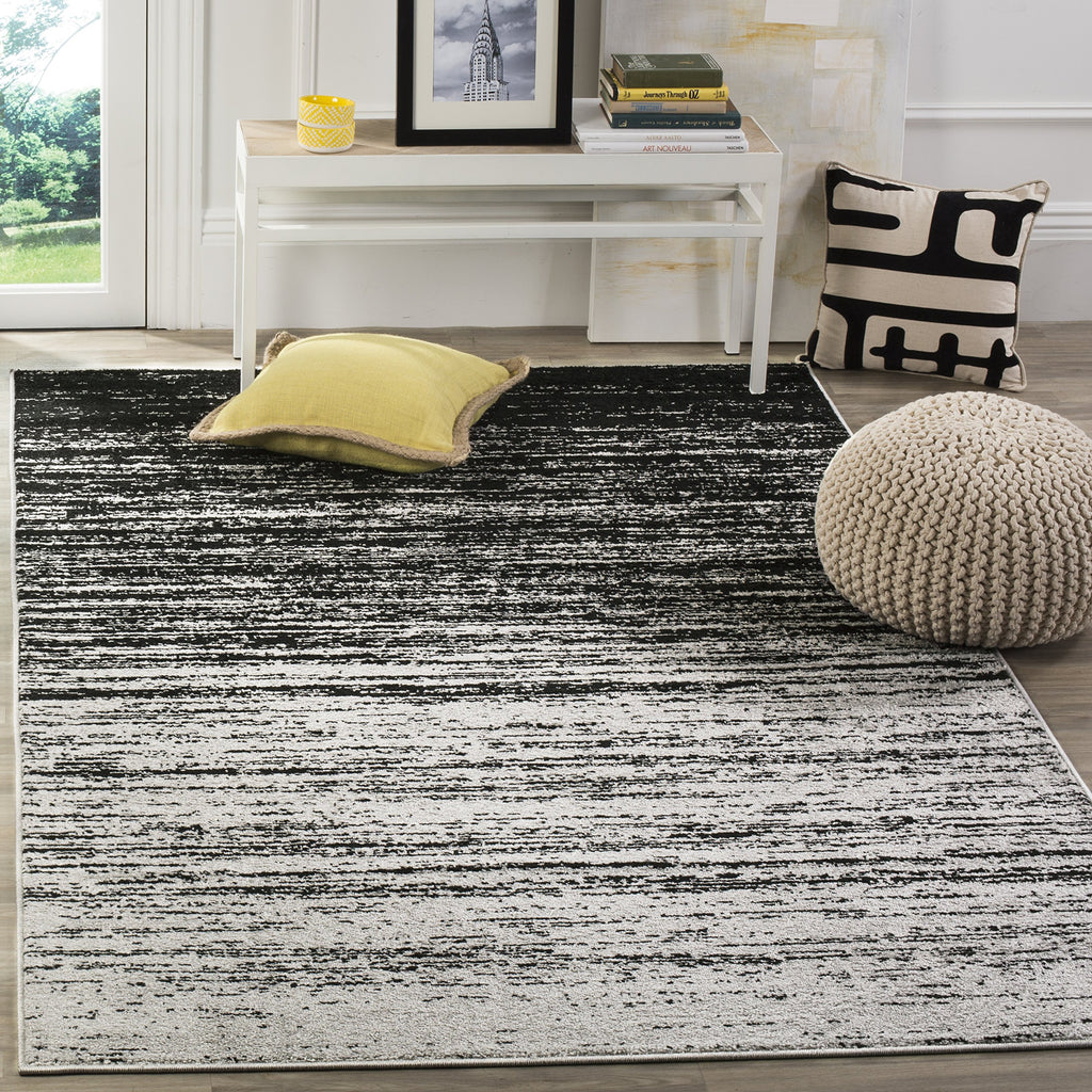 SAFAVIEH Area Rug 8x10 - Adirondack Collection - Large - Champagne & Cream, Modern Ombre Design, Non Shedding & Easy to Clean, Ideal for Living Room, Bedroom, Office, Dining Space (ADR113W)