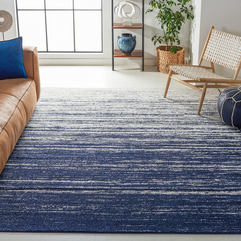 SAFAVIEH Area Rug 8x10 - Adirondack Collection - Large - Champagne & Cream, Modern Ombre Design, Non Shedding & Easy to Clean, Ideal for Living Room, Bedroom, Office, Dining Space (ADR113W)