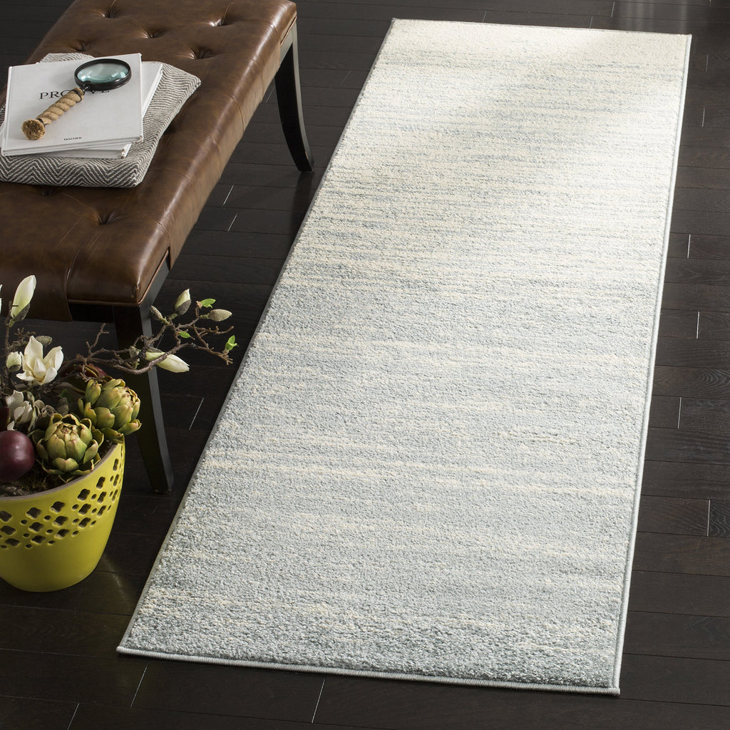 SAFAVIEH Area Rug 8x10 - Adirondack Collection - Large - Champagne & Cream, Modern Ombre Design, Non Shedding & Easy to Clean, Ideal for Living Room, Bedroom, Office, Dining Space (ADR113W)