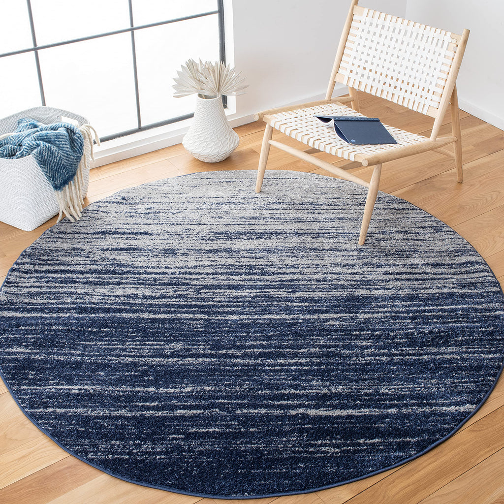 SAFAVIEH Area Rug 8x10 - Adirondack Collection - Large - Champagne & Cream, Modern Ombre Design, Non Shedding & Easy to Clean, Ideal for Living Room, Bedroom, Office, Dining Space (ADR113W)