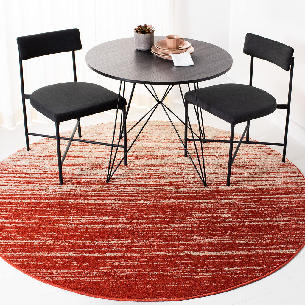 SAFAVIEH Area Rug 8x10 - Adirondack Collection - Large - Champagne & Cream, Modern Ombre Design, Non Shedding & Easy to Clean, Ideal for Living Room, Bedroom, Office, Dining Space (ADR113W)