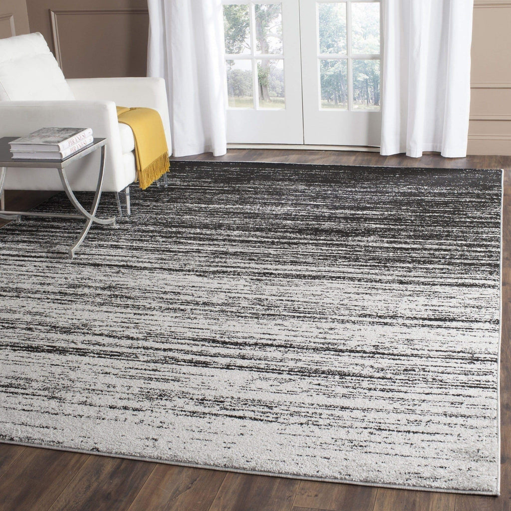 SAFAVIEH Area Rug 8x10 - Adirondack Collection - Large - Champagne & Cream, Modern Ombre Design, Non Shedding & Easy to Clean, Ideal for Living Room, Bedroom, Office, Dining Space (ADR113W)