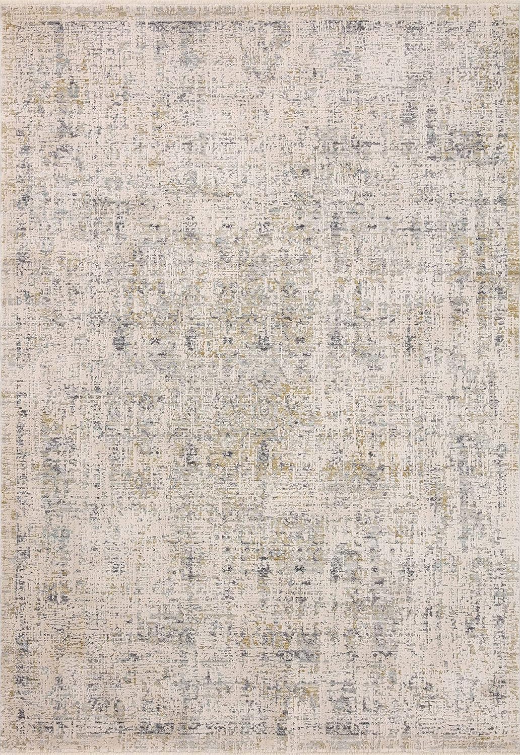 Loloi Amber Lewis Alie Collection ALE-02 Sand/Sky 5'-3'' x 7'-9'', .13'' Pile Height, Area Rug