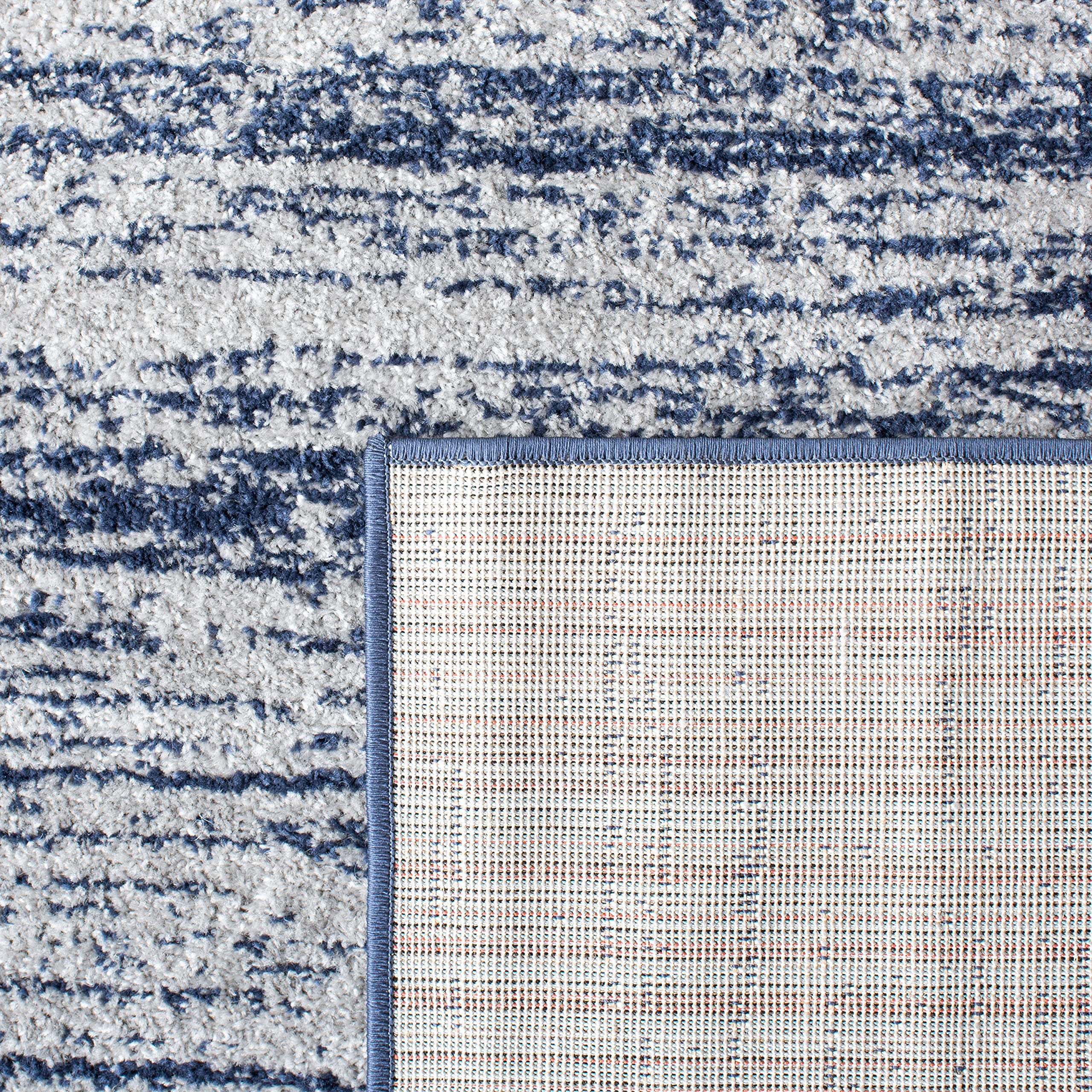SAFAVIEH Area Rug 8x10 - Adirondack Collection - Large - Champagne & Cream, Modern Ombre Design, Non Shedding & Easy to Clean, Ideal for Living Room, Bedroom, Office, Dining Space (ADR113W)